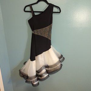 Beautiful Latin Rhythm Tango Dance Dress